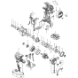 Makita BTD044Z Main Assembly