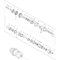 Makita BTP131 Main Assembly