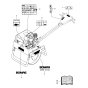 Decal Assembly for Bomag BW 71 E