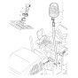 Rotary Beacon for Bomag Roller