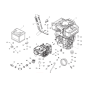 Engine, Gearbox & Pump Assembly