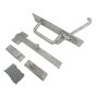Medium Suffolk Latch - Long Thumb Piece,Galvanised