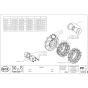 Wheels Assembly for Camon C13
