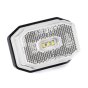 Front Clear LED Marker Lamp, 12-36V, Surface Mount, IP69 (MP1640B)