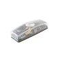 AJBA 12V Front Clear Bulb Marker Lamp, Horizontal, Spade Terminals (MP8188B)