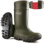 Dunlop Full Safety Wellington Boots -50degC Purofort Thermo+ Green Size 08