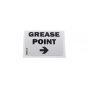 Grease Point Sticker Genuine Camon Part - OEM No. 811030