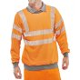 Arc Flash Sweatshirt Hi-Viz Heat / Flame Retardant GO/RT Orange Size MED