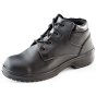 Ladies Chukka Boot Leather Upper 200J Steel Toe Cap Black Size EU36/UK3