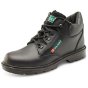 Leather Upper Mid Cut Boot Midsole 200 Joule Steel Toe Cap Black Size 11