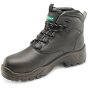PU/Rubber S3 Boot Non Metallic 200 Joule Steel Toe Cap Black Size 03