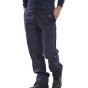 Trousers Button Waistband Flame Retardant Navy Blue Size 48