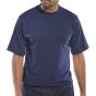 Tee-Shirt Short Sleeved Vest Fire Retardant Navy Blue Size SML