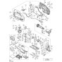 Hikoki CJ160V Jigsaw Assembly