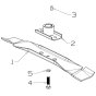 Blade Assembly for Morrison Mower