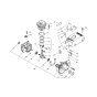 Cylinder, Crankcase, Piston