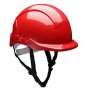 Concept Linesman Safety Helmet Quick Release 4 Point Harness EN397 Red
