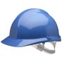Safety Helmet HDPE General Purpose Slip Headband & Terylene Cradle Blue
