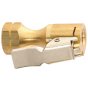 PCL Euro Clip-On Connector, Open End, Female Thread Rc 1/4" - CO8T73