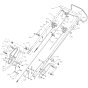 Masport Mower Handle Assembly