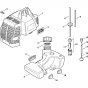 Fuel Tank Assembly for Stihl FR125