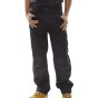 Premium Multi Purpose Trousers c/w Knee-pad Pockets Regular Fit Black 32