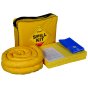 Chemical Spill Kit 50ltr in a Shoulder Bag Contains Absorbent Socks & Pads