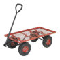 Platform Truck with Removable Sides Pneumatic Tyres 200kg Capacity Sealey Part No. CST997