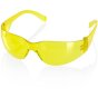 Ancona Safety Spectacles Wrap around Lens EN166 - Optical Class 1 FT Yellow