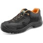 Click Non Metallic Trainer Shoe Duel Density PU Anti-Static Grey Size 07