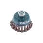 Cup Wire Brush Knotted 75 x m14 for Makita 115mm & 125mm Angle Grinders - D-77497