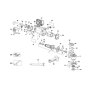 DeWalt D28132C Main Assembly