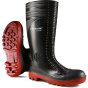 Acifort Ribbed Wellington Boot Full Safety Toecap Protection Black Size 10
