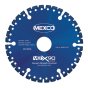 Mexco 115mm Vacuum Brazed Blade Multi-Use X90 Grade 22.23mm Diamond Blade Bore