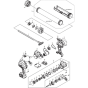 Makita DCG140Z Assembly