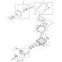 Muffler, Carburetor & Air Filter