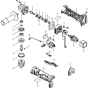 Makita DDA351Z Assembly