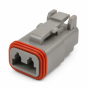 Heavy Duty Deutsch 2 Pin Plug Connector