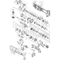 Main Assembly for Makita DFL300FZ