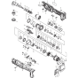 Main Assembly for Makita DFL302FZ