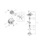 Cylinder, Crankcase, Piston