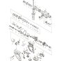 Makita DHR202RFE Assembly