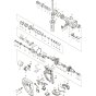Main Assembly for Makita DHR202RMJ