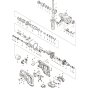 Makita DHR241RFE Assembly