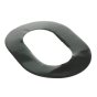 Self Adhesive 80mm Black Digit - Letter O