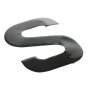 Self Adhesive 80mm Black Digit - Letter S