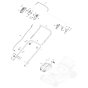 Makita DLM538 Handle Assembly