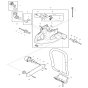 Handle Assembly for Makita DPC6201