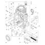 Crankcase Assembly for Wacker DPS2050Hw