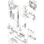 Main Assembly for Makita DPT350RFE